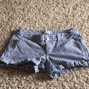 Mossimo pinstripe shorts.